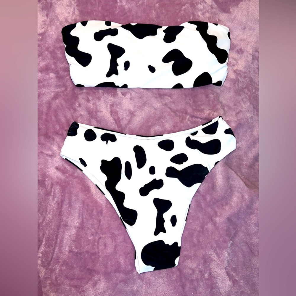 Cow Print Set